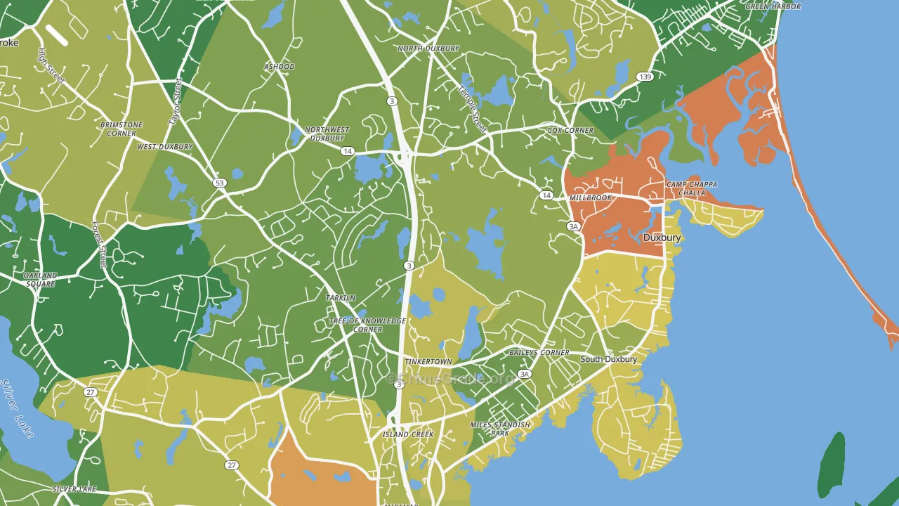 02332, MA Map of Theft Rates