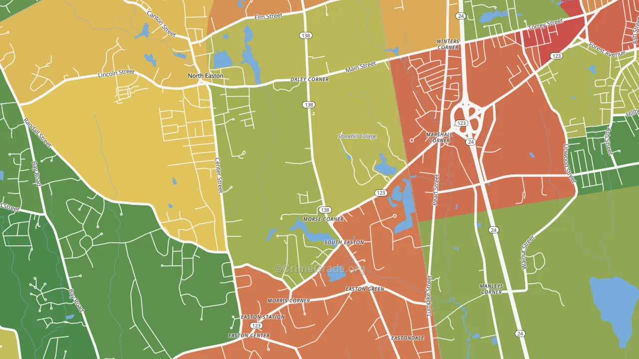 02357, MA Map of Theft Rates