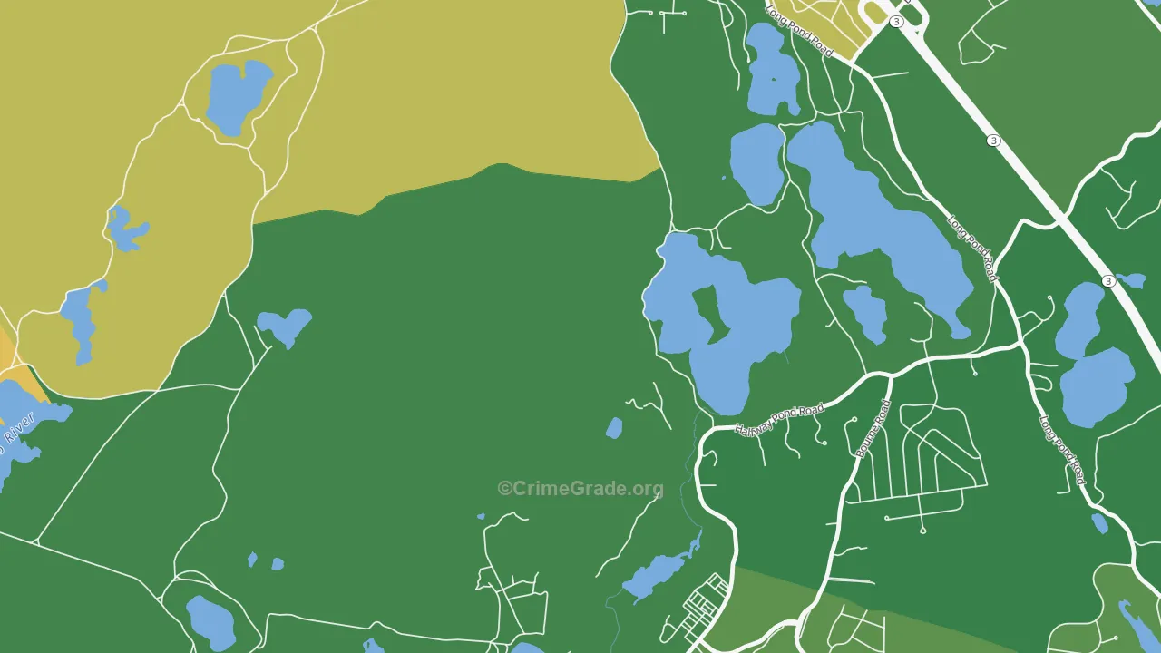 02366, MA Map of Theft Rates