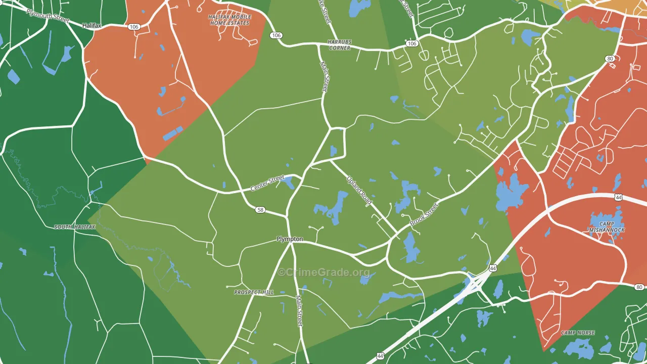 02367, MA Map of Theft Rates