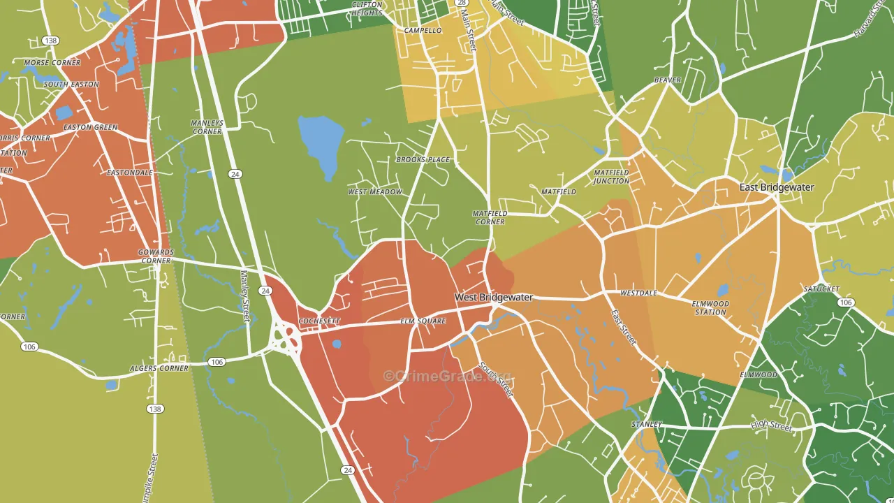 02379, MA Map of Theft Rates