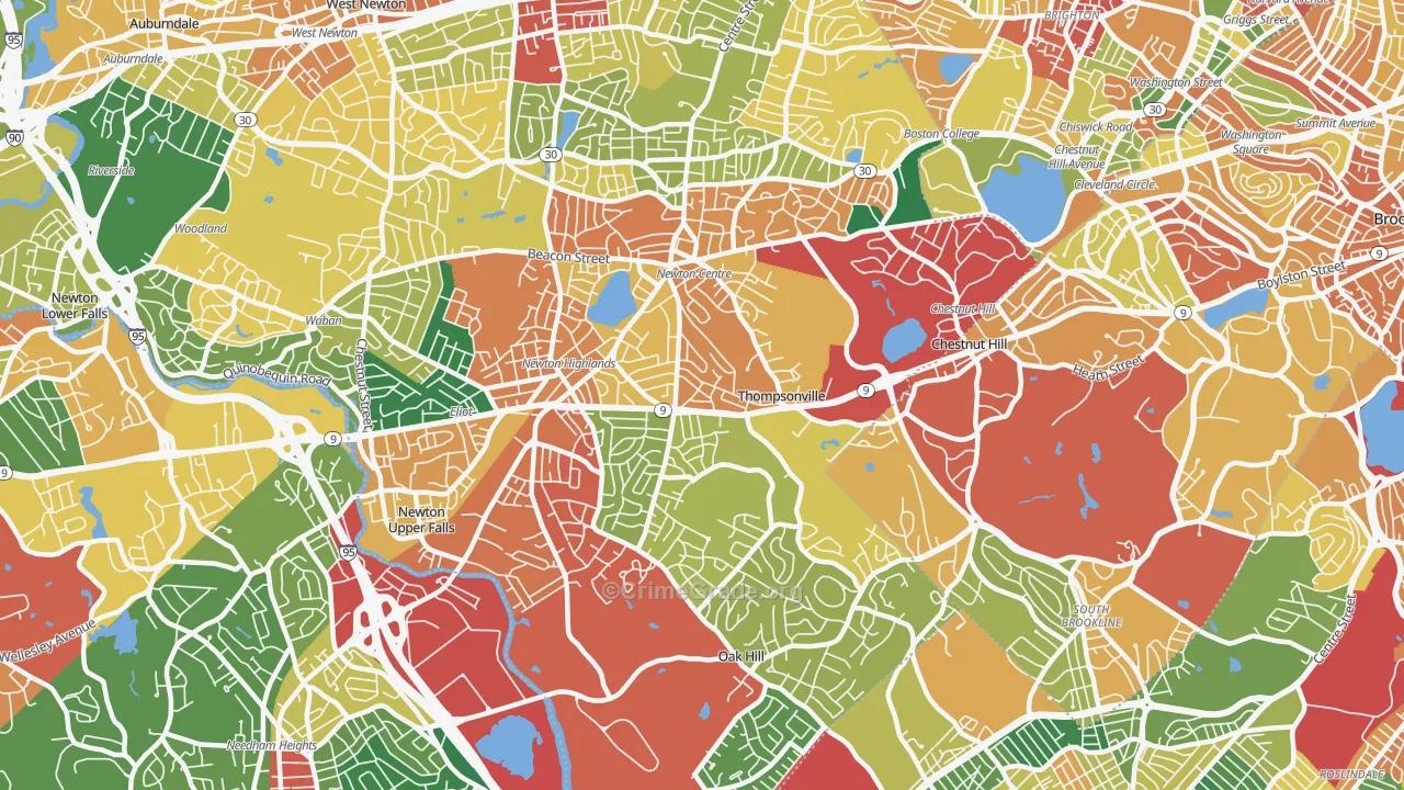 02459, MA Map of Theft Rates