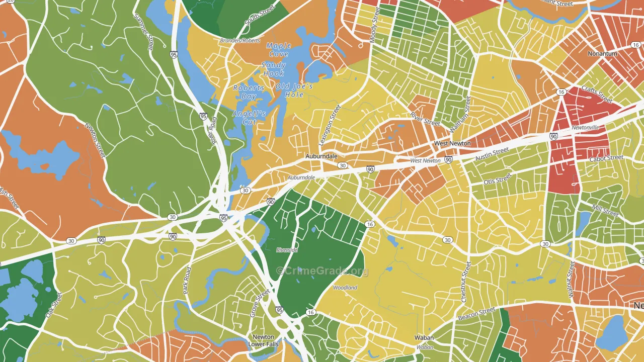 02466, MA Map of Theft Rates