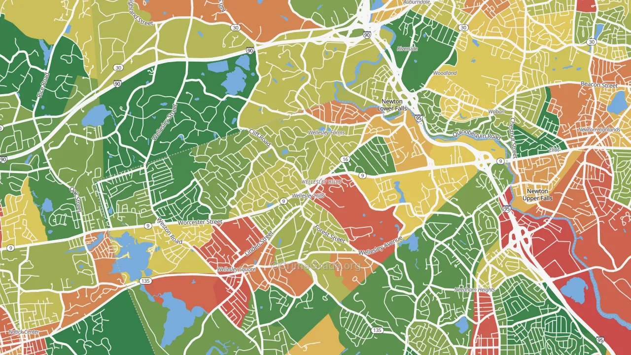 02481, MA Map of Theft Rates