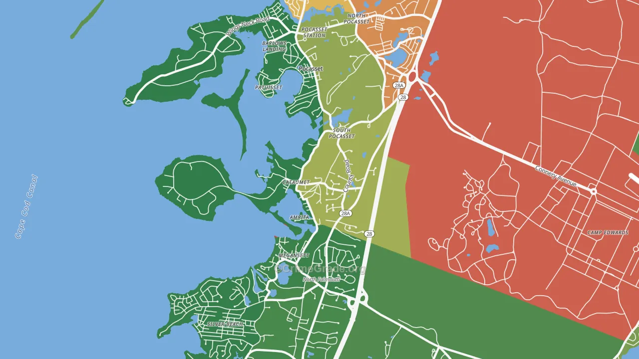 02534, MA Map of Theft Rates