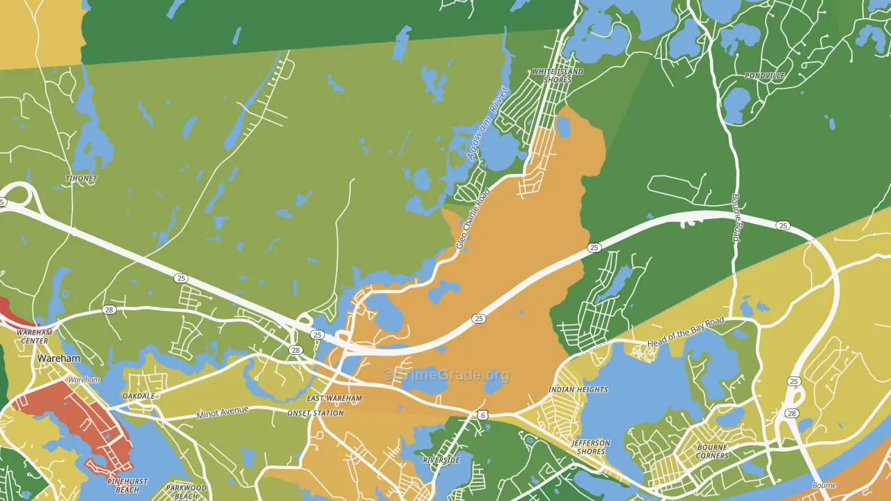02538, MA Map of Theft Rates