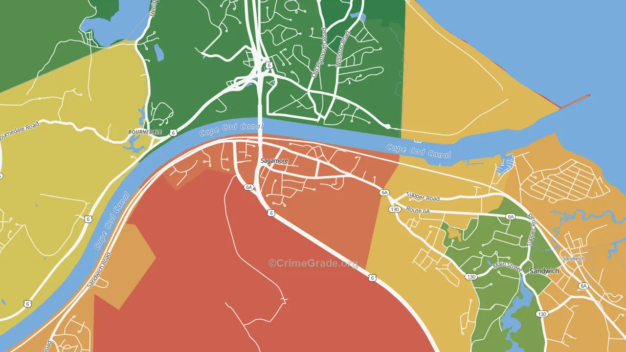 02561, MA Map of Theft Rates