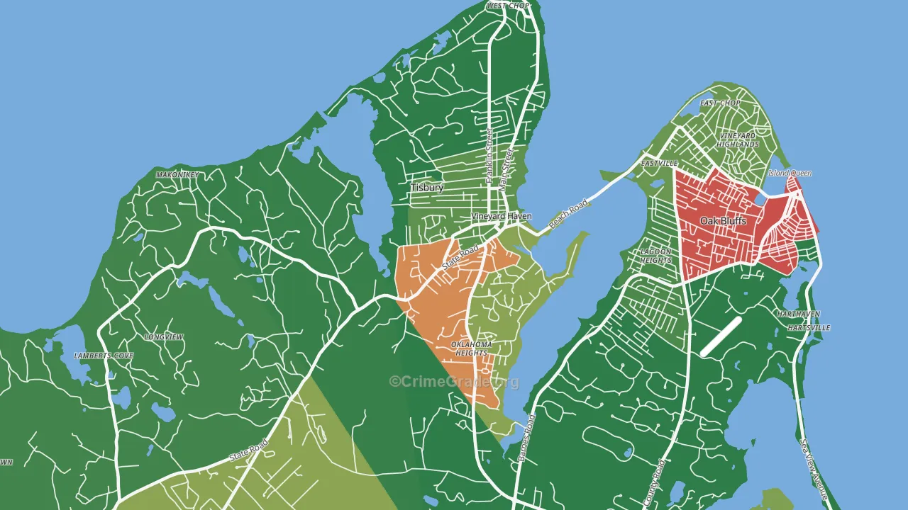 02568, MA Map of Theft Rates