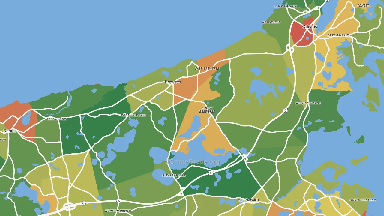 02631, MA Map of Theft Rates