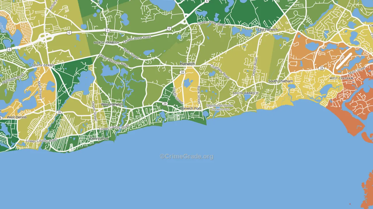 02646, MA Map of Theft Rates
