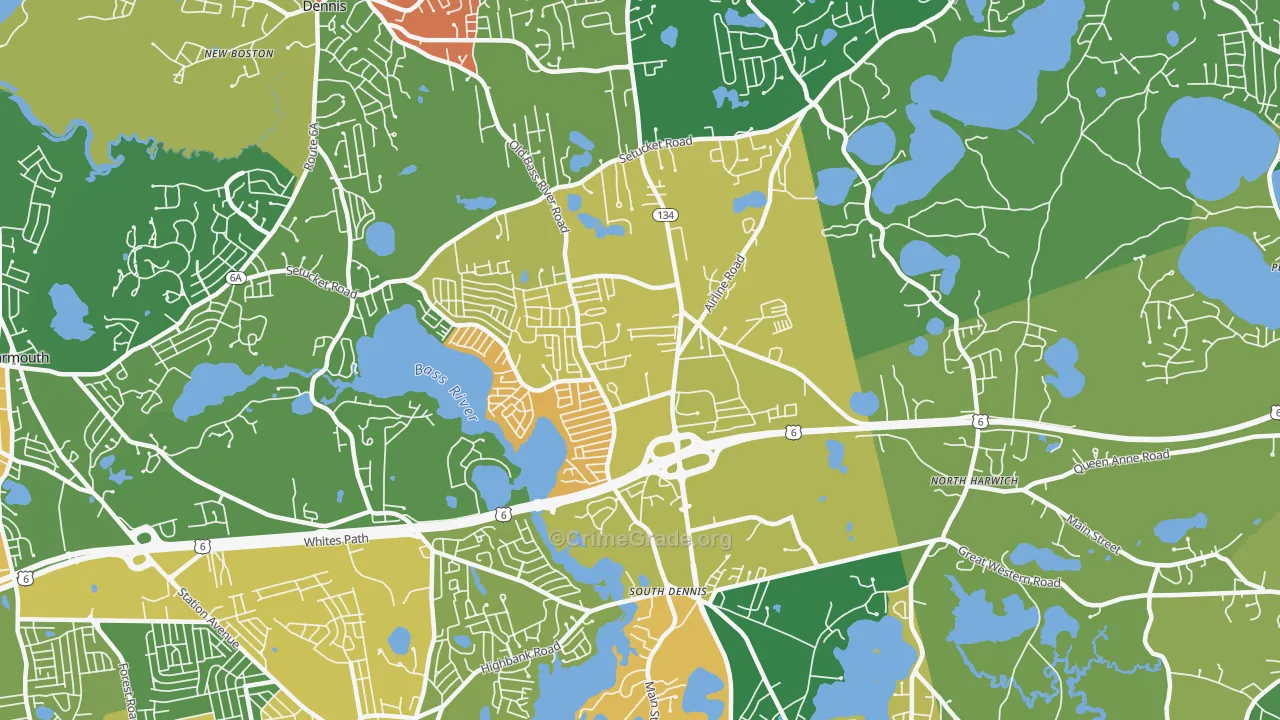 02660, MA Map of Theft Rates