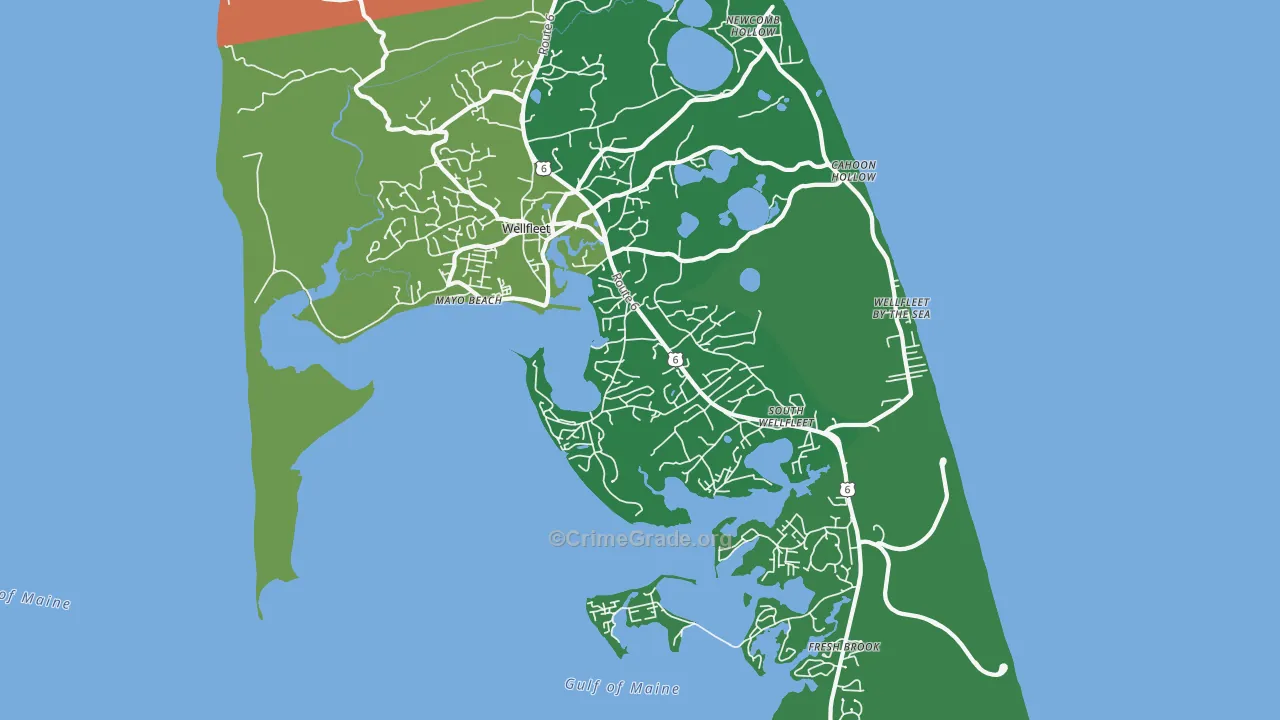 02667, MA Map of Theft Rates