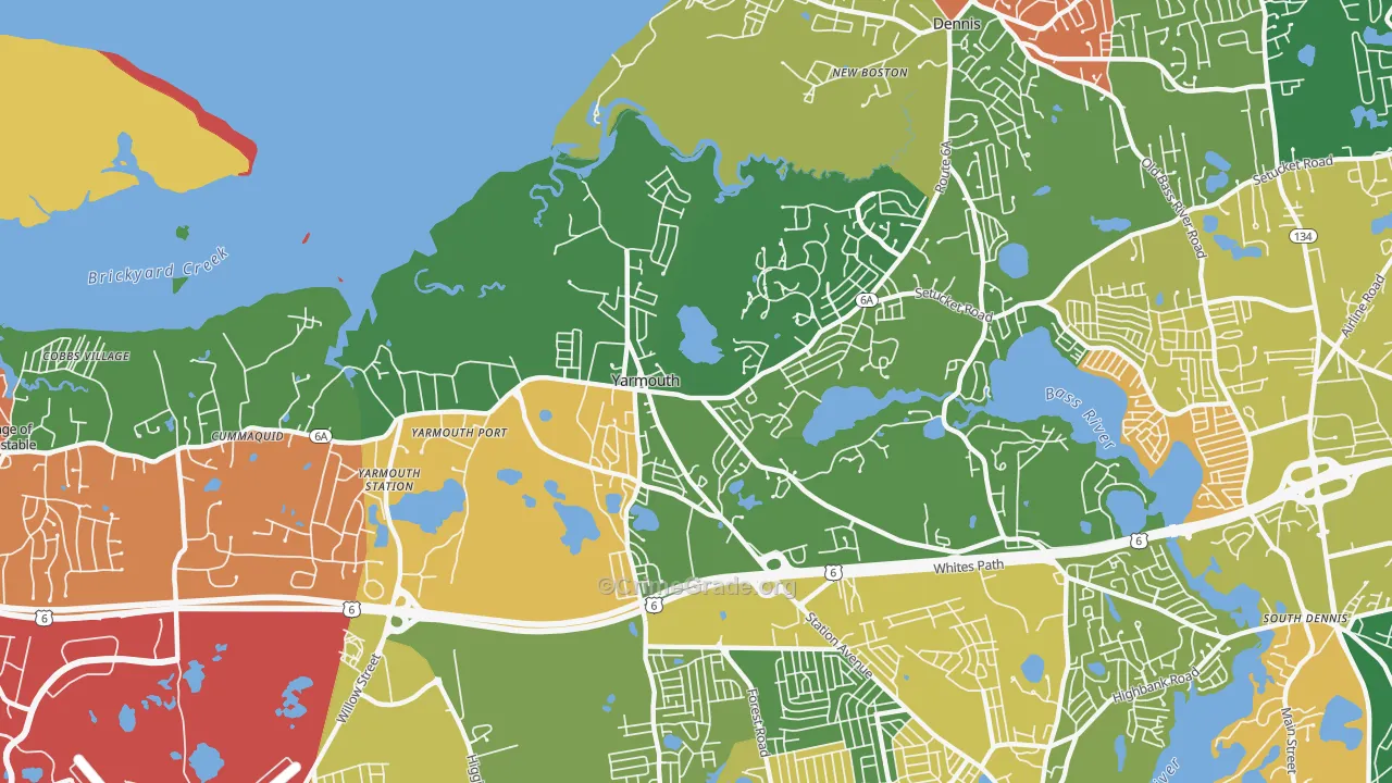 02675, MA Map of Theft Rates