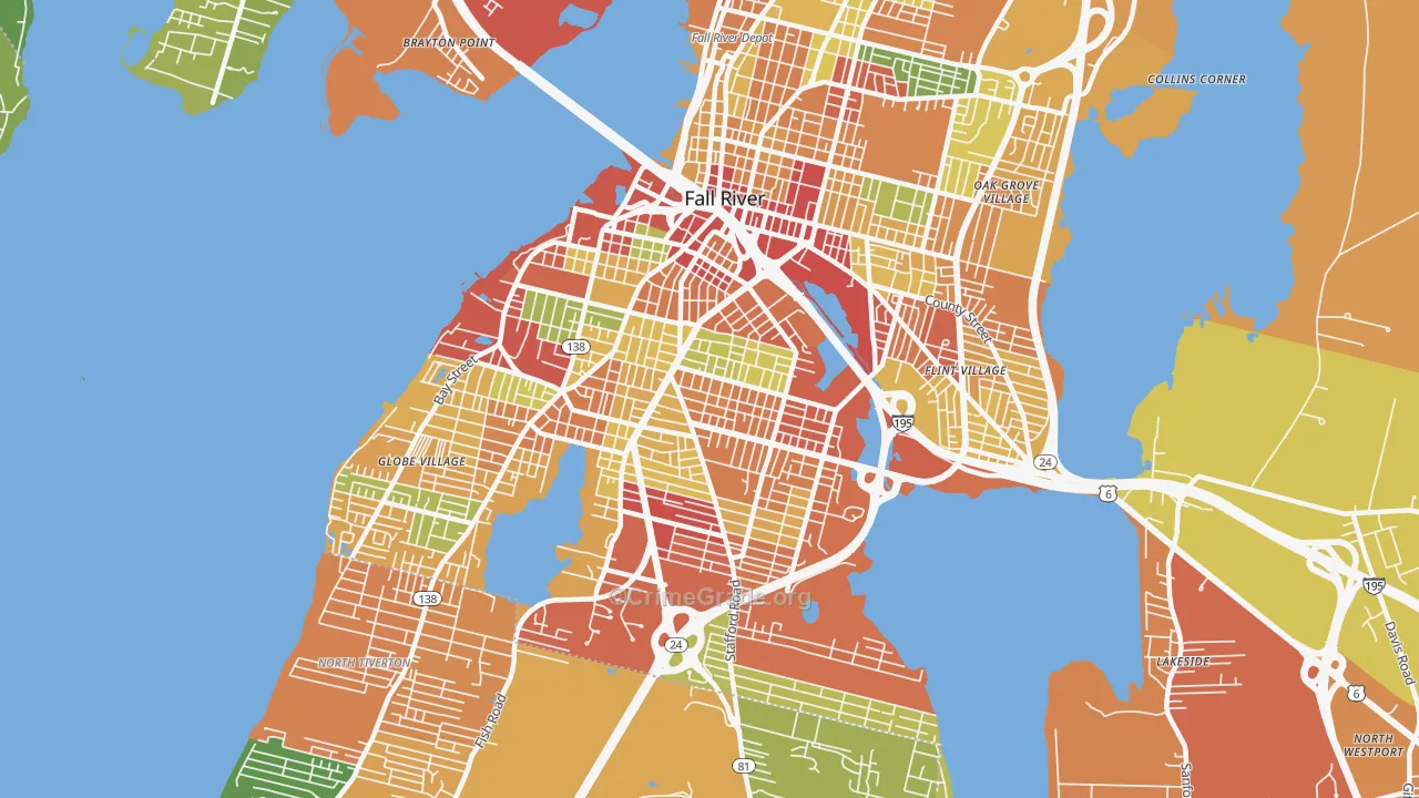 02721, MA Map of Theft Rates