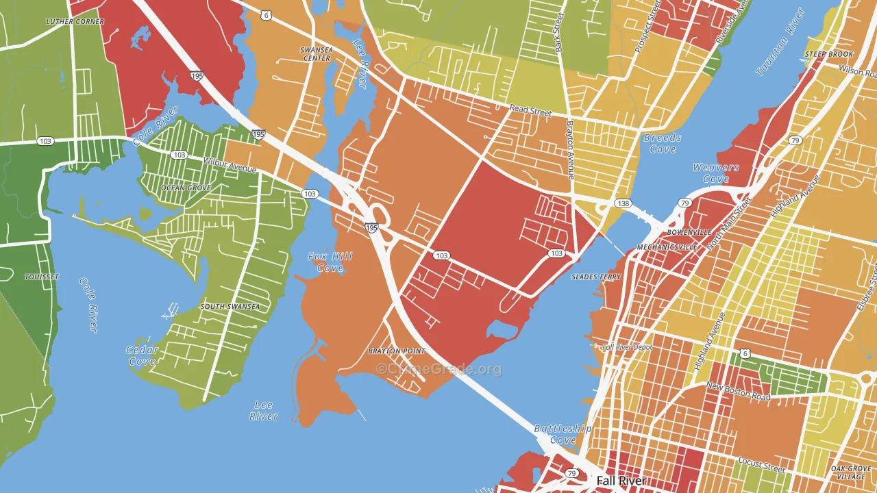 02725, MA Map of Theft Rates