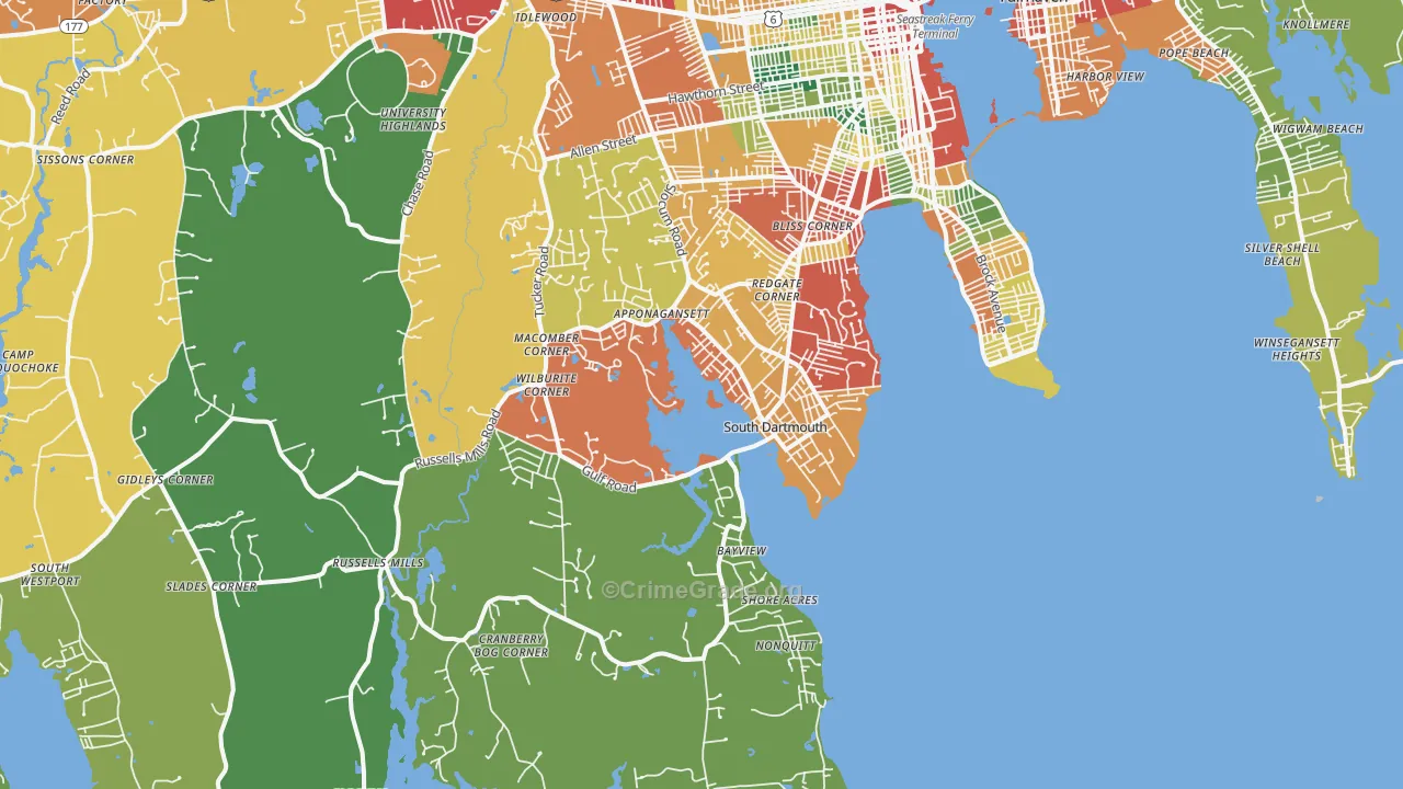 02748, MA Map of Theft Rates