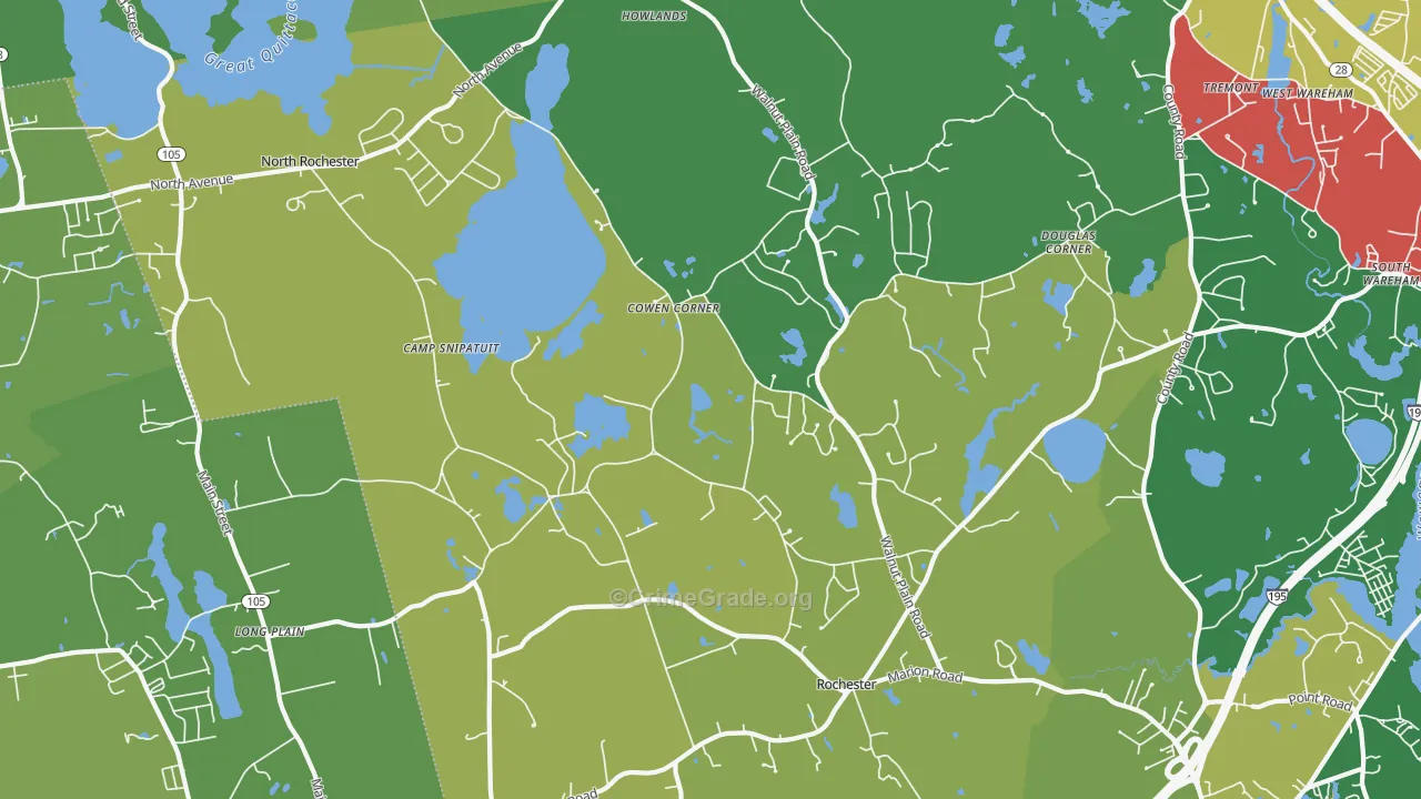 02770, MA Map of Theft Rates