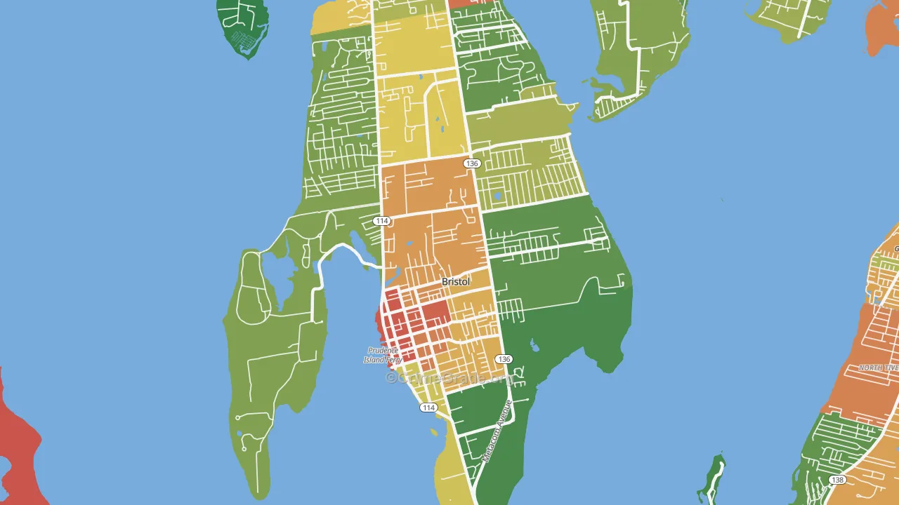 02809, RI Map of Theft Rates