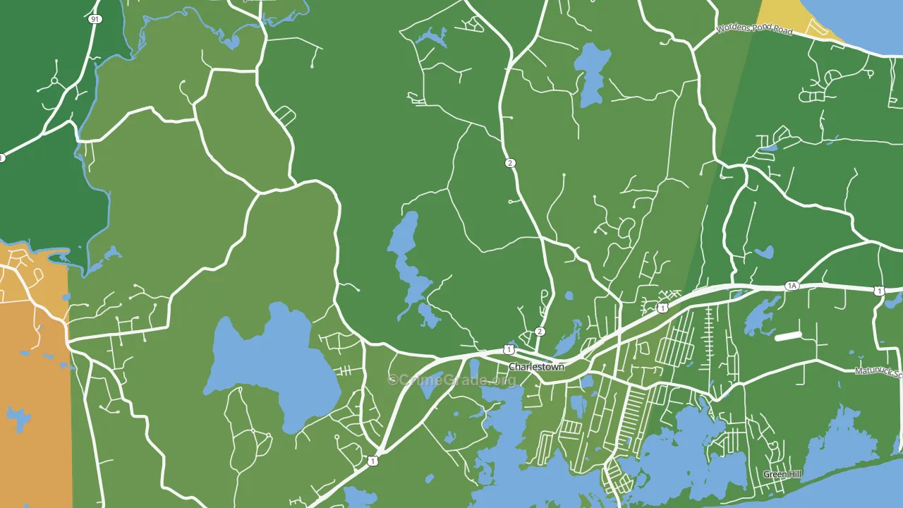 02813, RI Map of Theft Rates