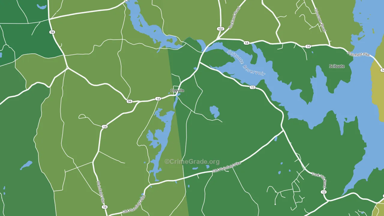 02815, RI Map of Theft Rates