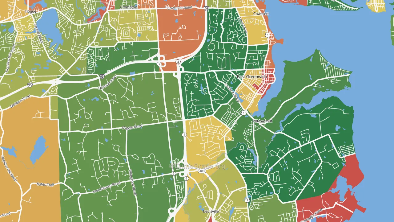 02818, RI Map of Theft Rates