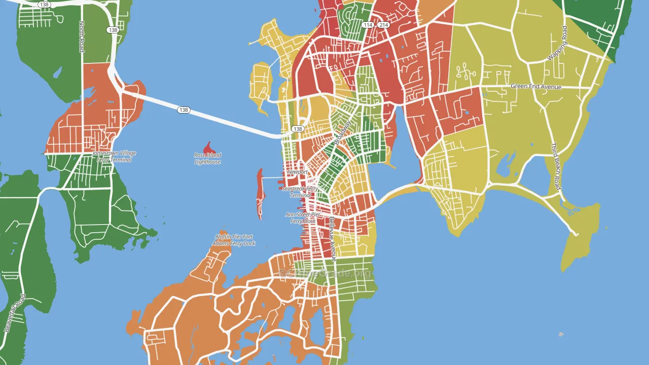 02840, RI Map of Theft Rates