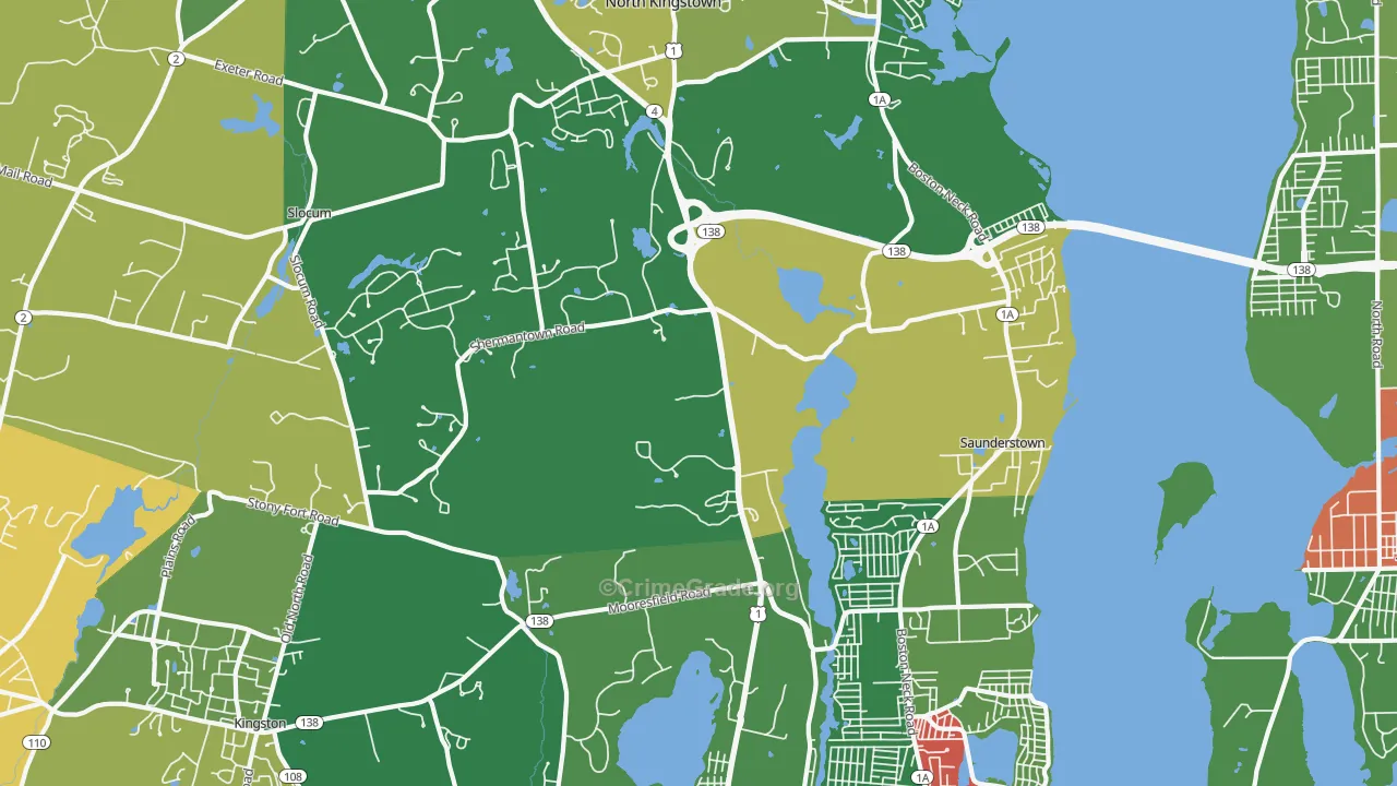 02874, RI Map of Theft Rates