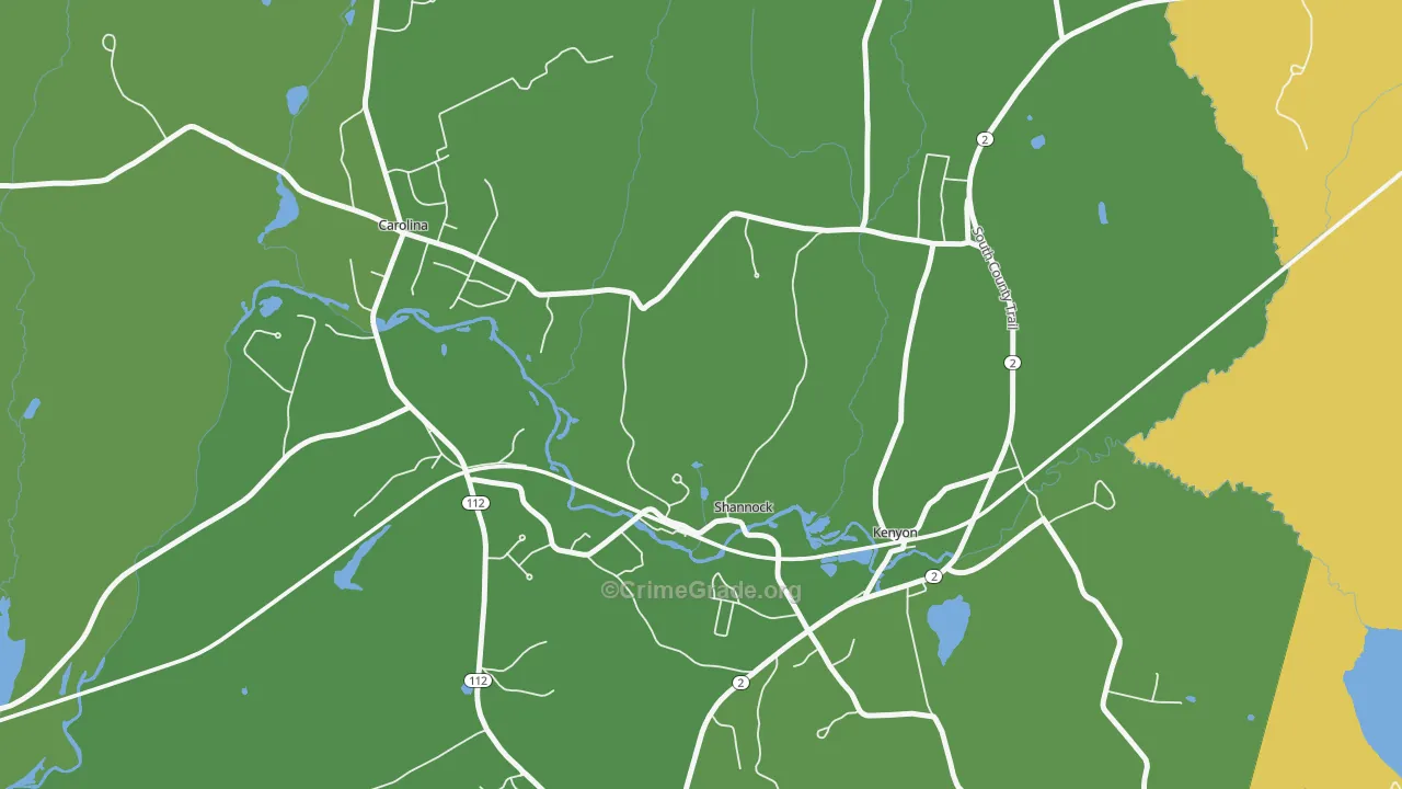 02875, RI Map of Theft Rates