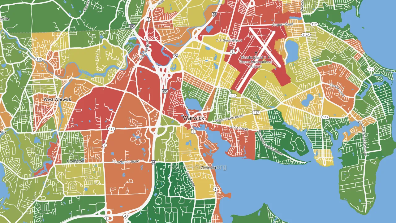 02886, RI Map of Theft Rates