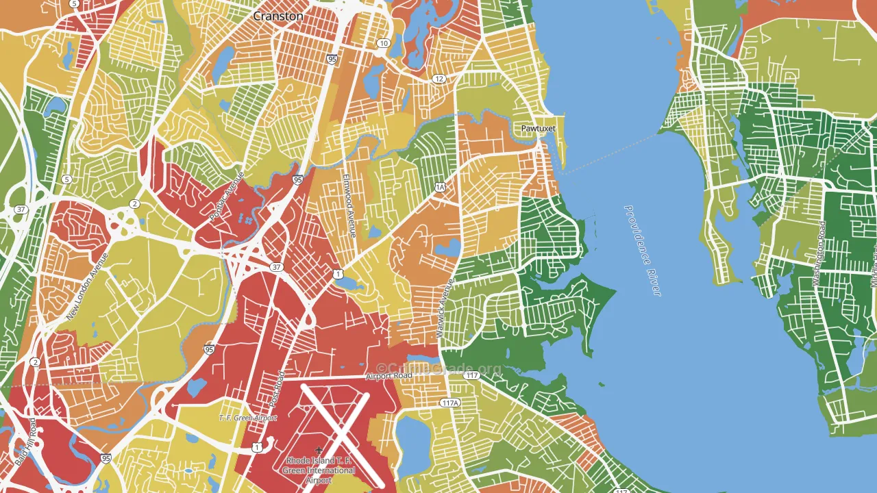 02888, RI Map of Theft Rates