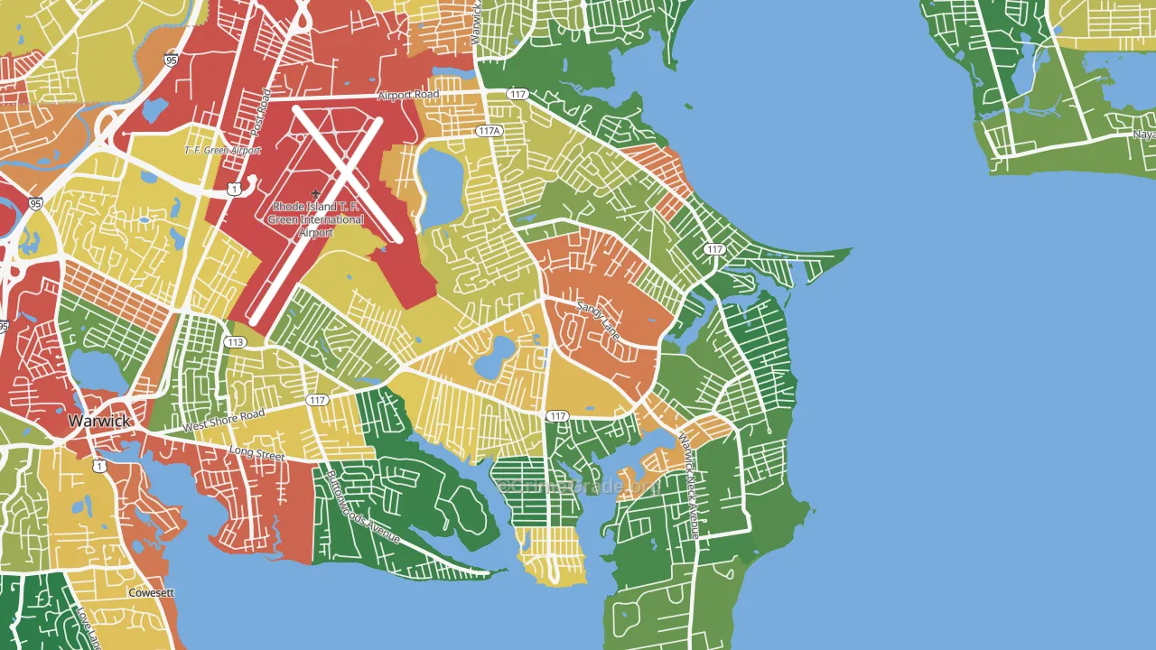 02889, RI Map of Theft Rates
