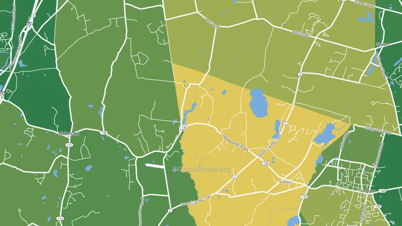 02892, RI Map of Theft Rates
