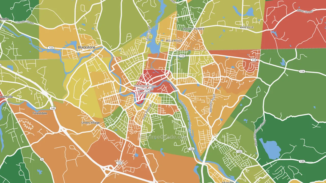 02895, RI Map of Theft Rates
