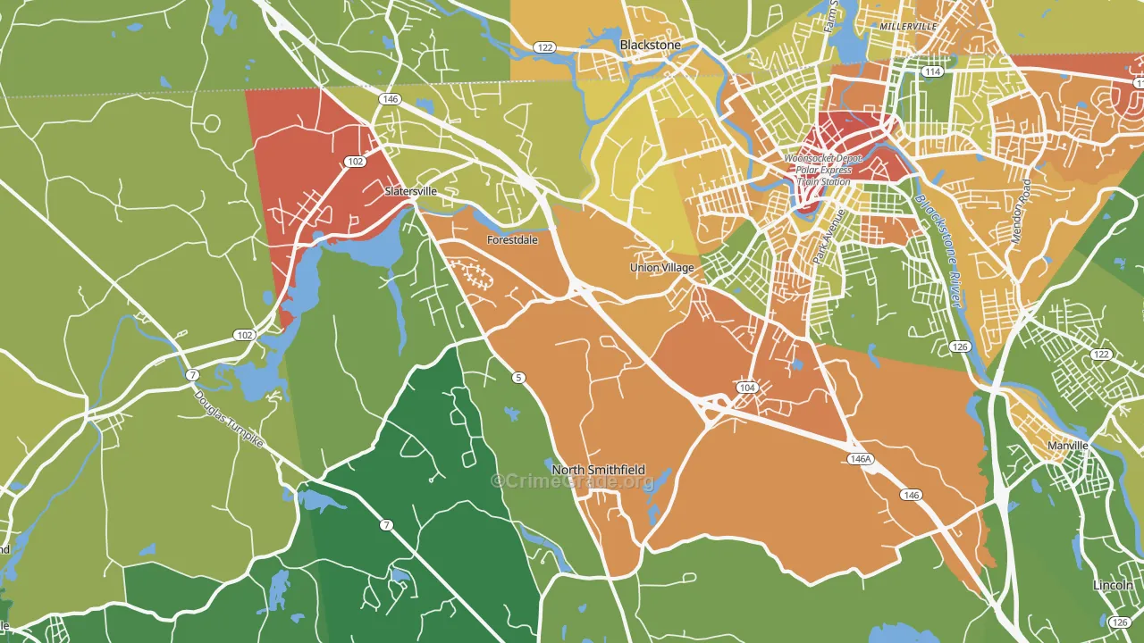02896, RI Map of Theft Rates