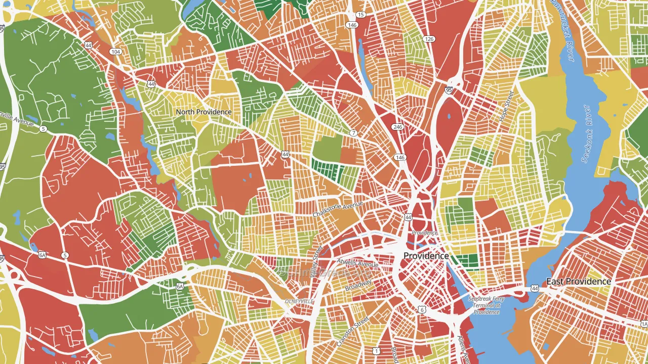 02908, RI Map of Theft Rates