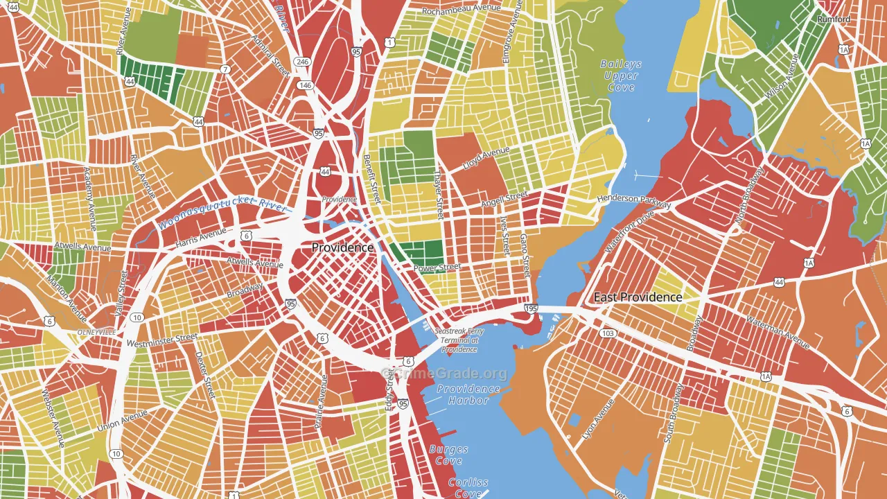 02912, RI Map of Theft Rates