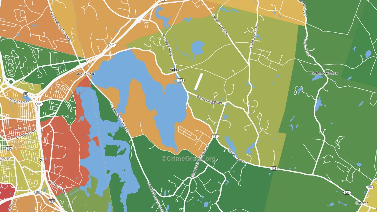 03032, NH Map of Theft Rates