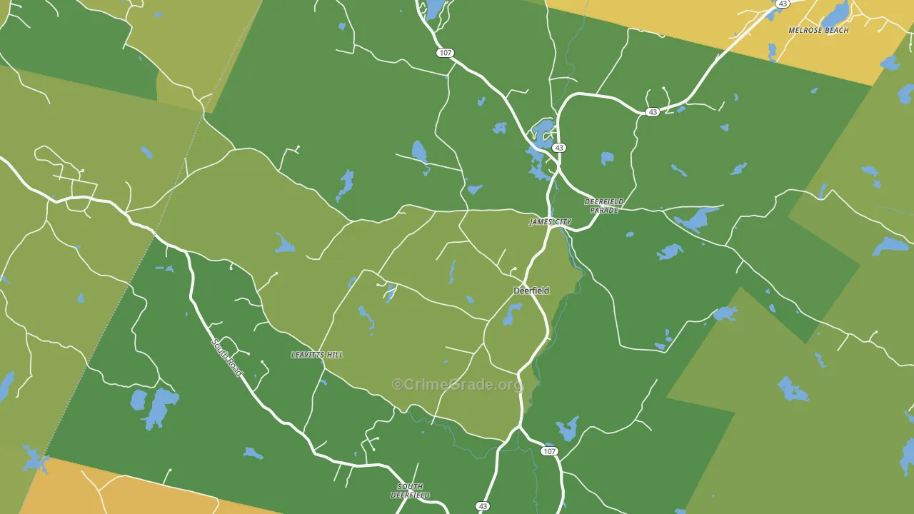 03037, NH Map of Theft Rates