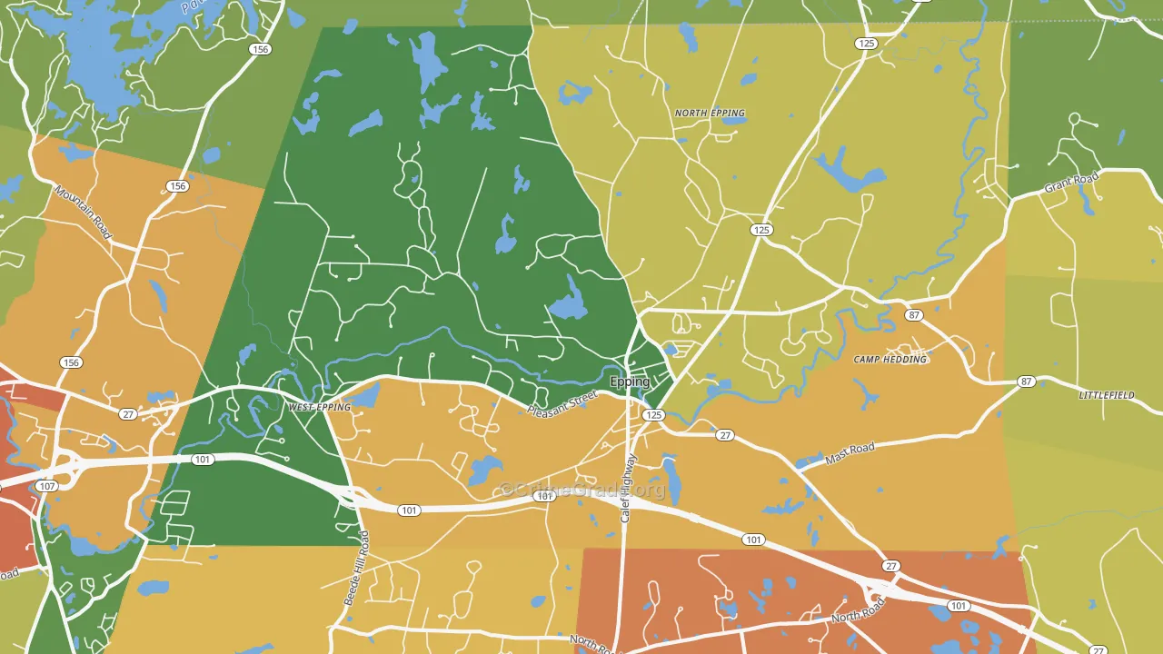 03042, NH Map of Theft Rates