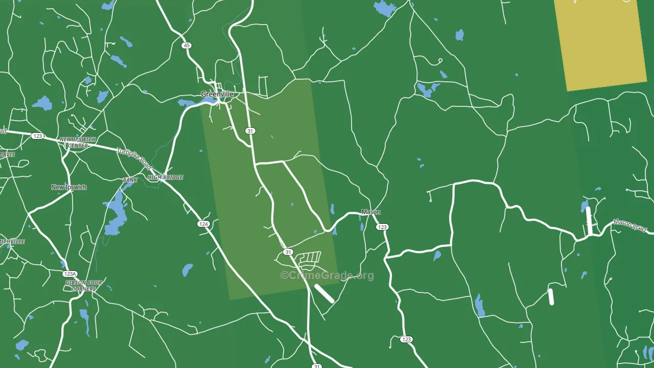 03048, NH Map of Theft Rates