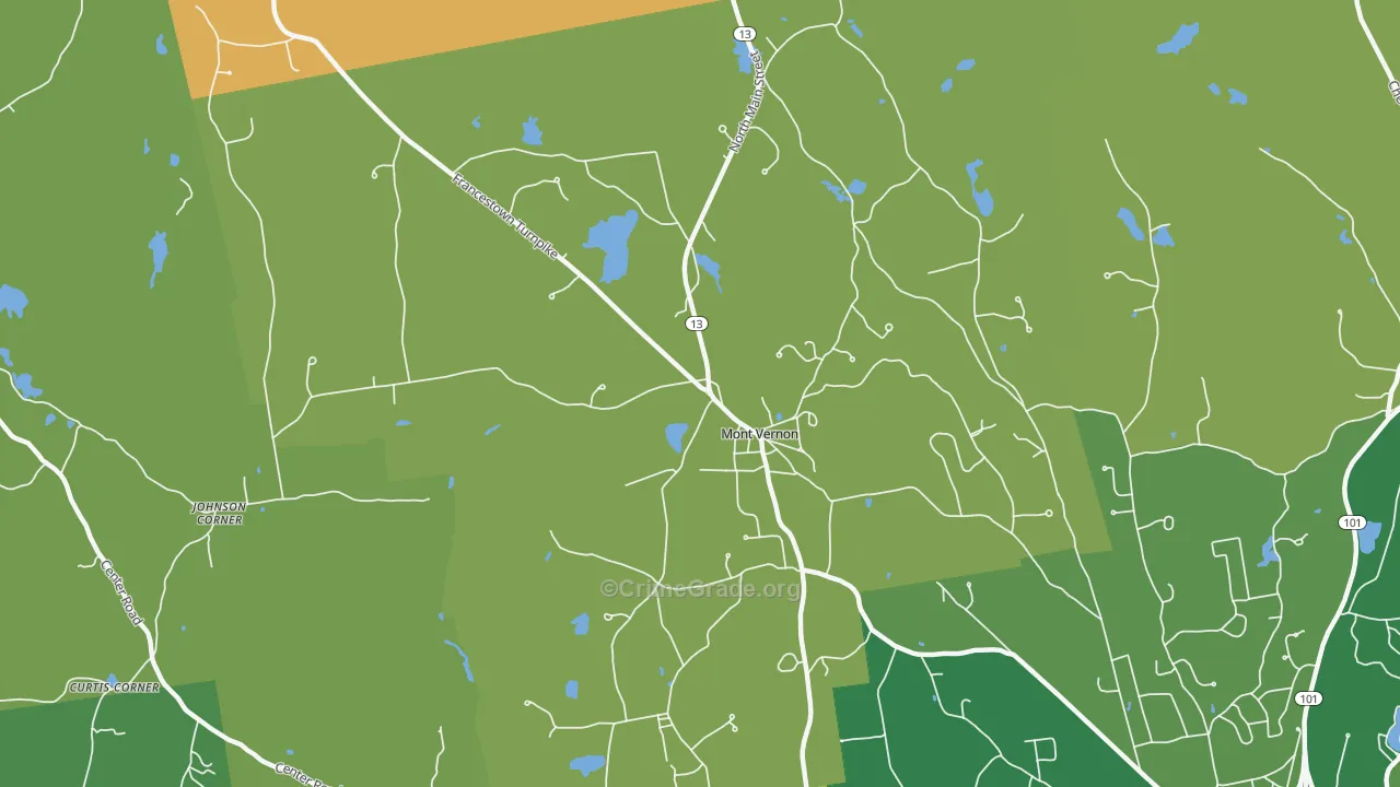 03057, NH Map of Theft Rates