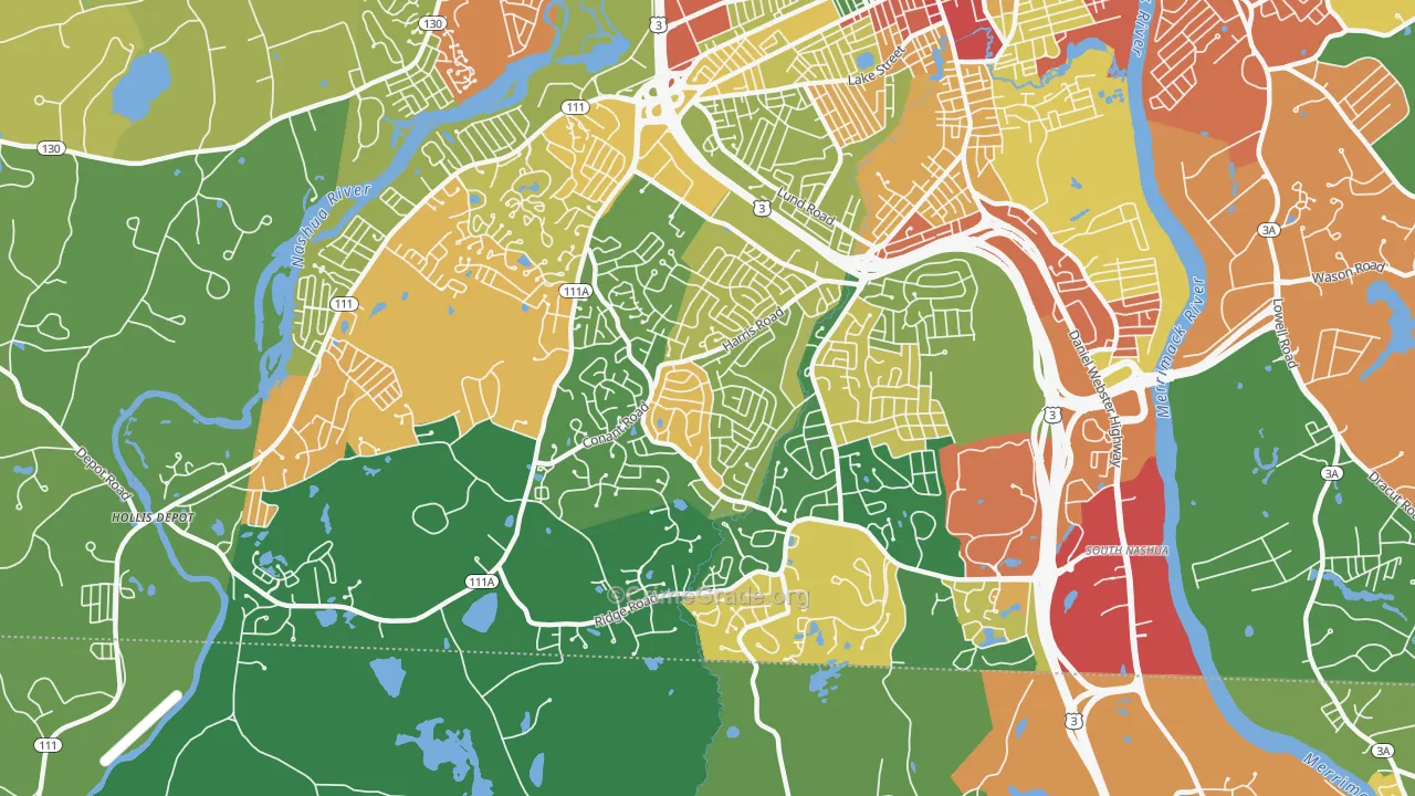 03062, NH Map of Theft Rates