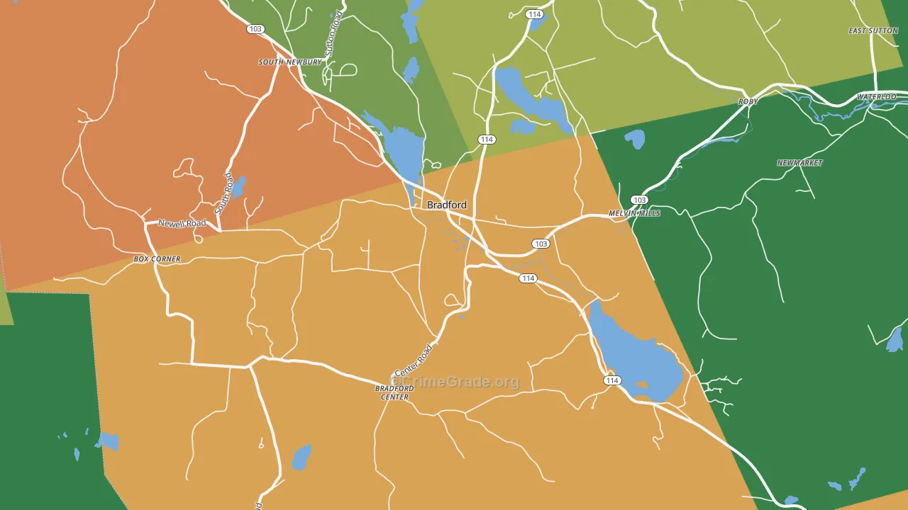 03221, NH Map of Theft Rates