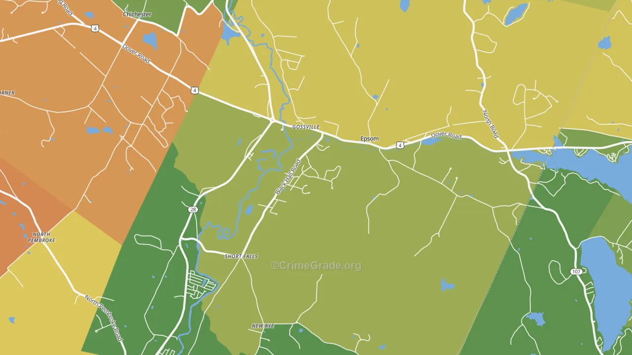 03234, NH Map of Theft Rates