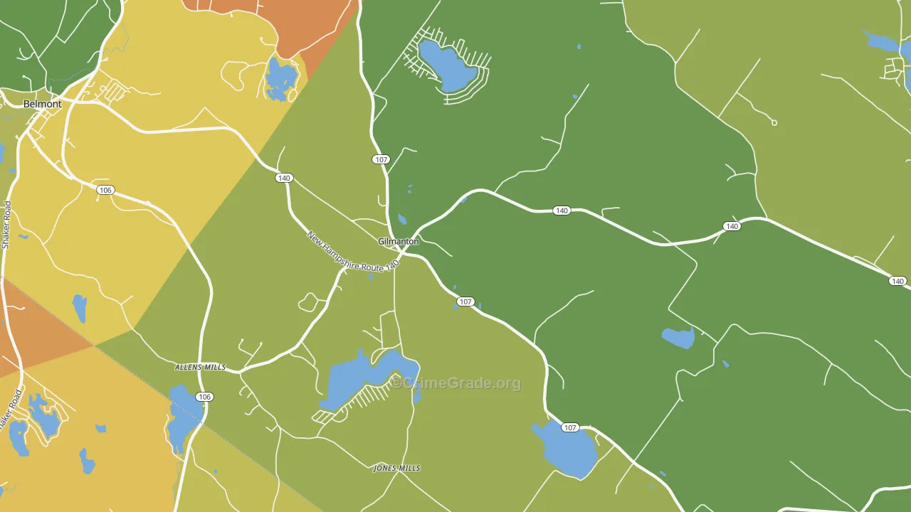 03237, NH Map of Theft Rates