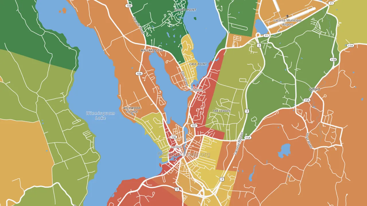 03246, NH Map of Theft Rates