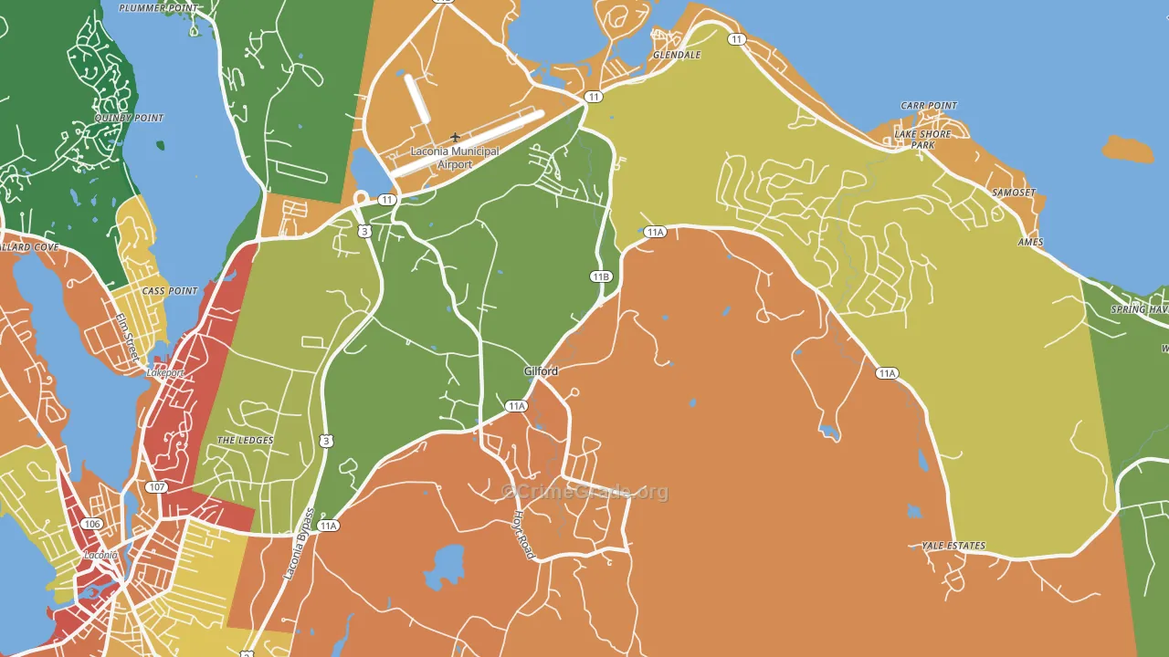 03249, NH Map of Theft Rates