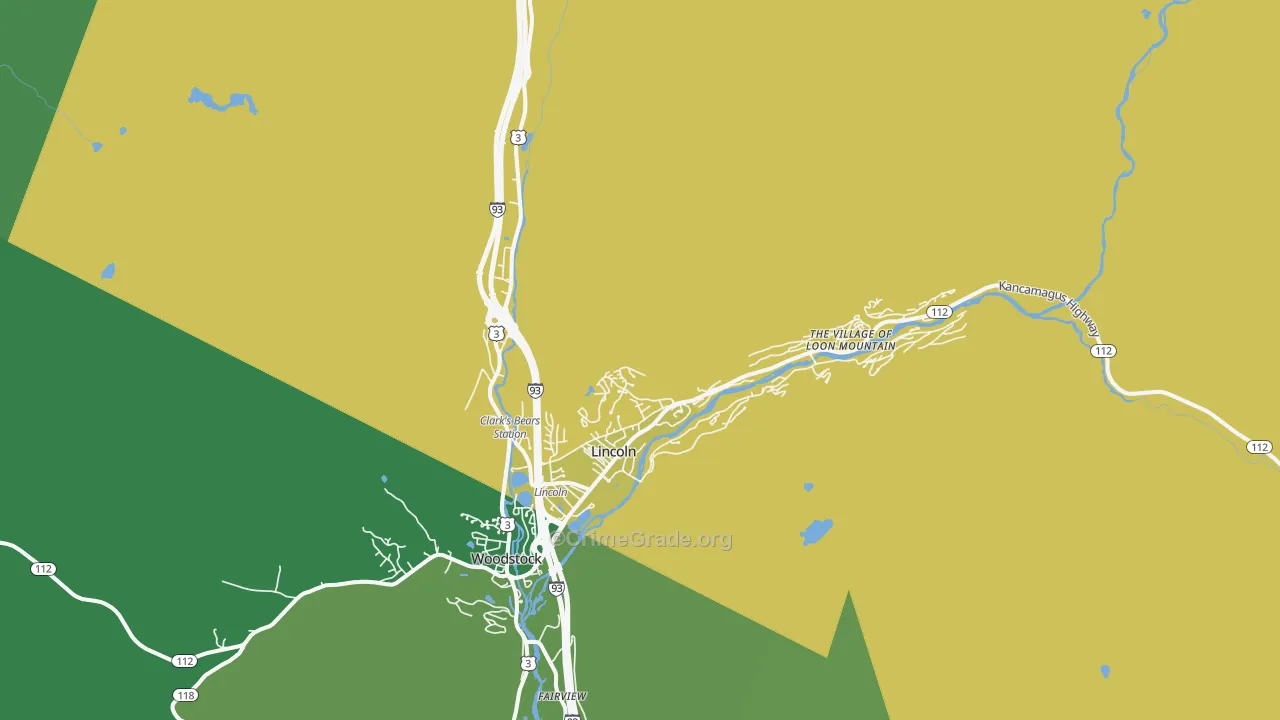 03251, NH Map of Theft Rates