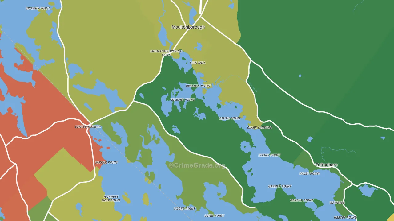 03254, NH Map of Theft Rates