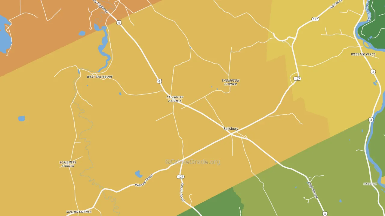 03268, NH Map of Theft Rates